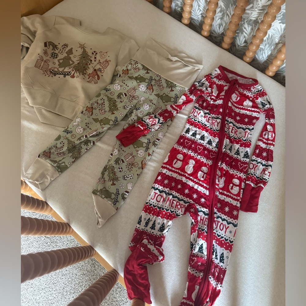 Toddler Christmas Clothes Bundle